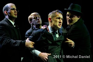 Doug Scholz-Carlson as Laertes in "Hamlet" The Jungle Theater